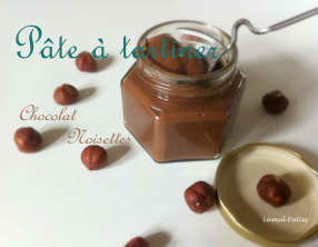 Pâte à tartiner chocolat noisettes