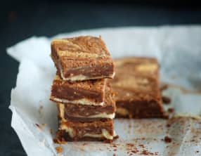 Bouchées marbrées double chocolat