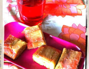 Gâteau renversé à la Rhubarbe