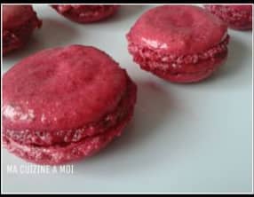 macarons a la framboise
