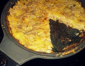 Tortilla endives et pommes de terre