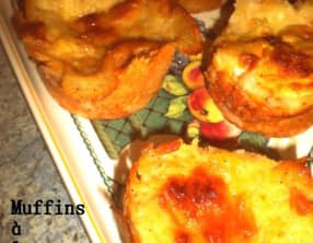Muffins à la mode "Croque-Madame"