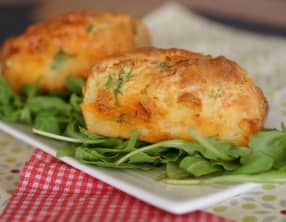 Cake Mozzarella, Roquette et Chorizo