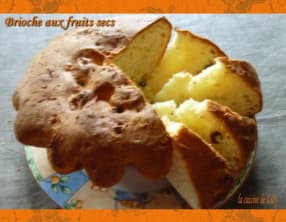 Brioche aux fruits secs
