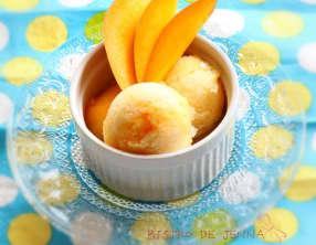 Sorbet a la mangue