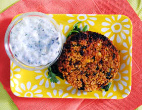 Galettes de pois chiche