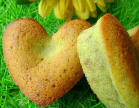 Financiers à la pistache