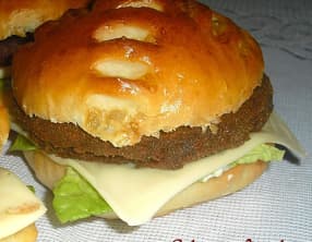 Hamburger aux lentilles