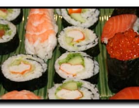 Mes premiers sushis