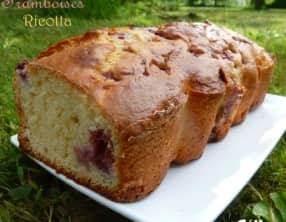 Cake aux Framboises et citron vert
