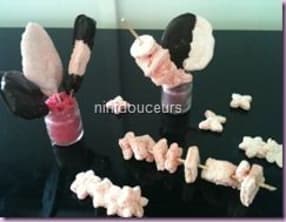 Guimauve maison barbe à papa