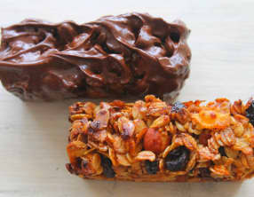 Barres de céréales aux fruits secs