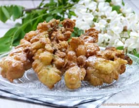 Beignets de fleurs d'acacias