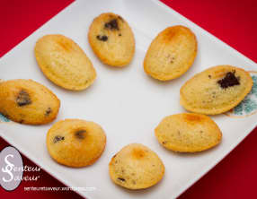 Madeleines aux pépites de chocolat