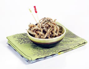 Friture d'éperlans - Wasabi Furikake