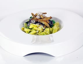 Papardelle et tartare de sardines