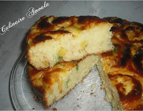 Brioche à la pomme et fruits confits