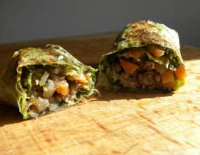 Croustillant de chou farci