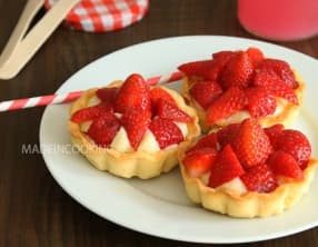 Tartelettes aux fraises