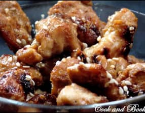 Bouchées de dinde au sésame