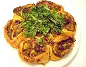 Tarte bouclette à la provençale