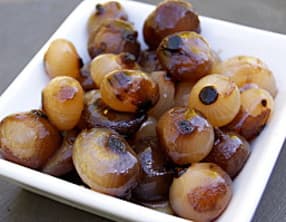 Oignons grelots au vinaigre balsamique