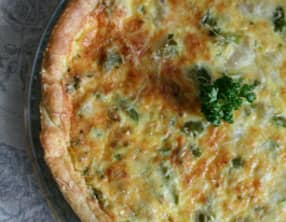 Quiche poisson et poivron