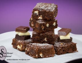 Brownies aux 3 chocolats