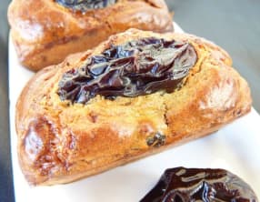 Cake salé so british: stilton, whisky et pruneaux