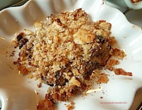 Crumble de sardines express