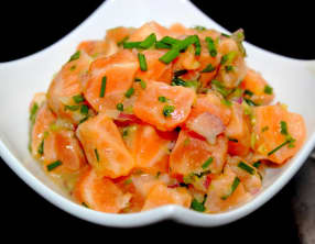 Tartare de Saumon Asiatique