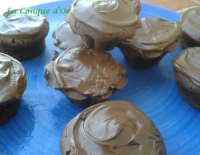 Muffins fondants mascarpone et chocolat