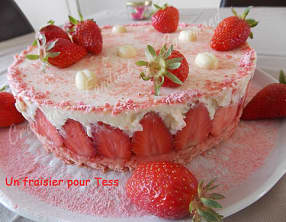 Un fraisier pour Tess