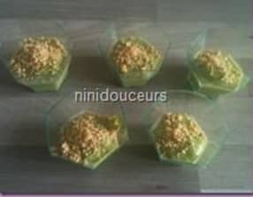 Verrine de petit pois