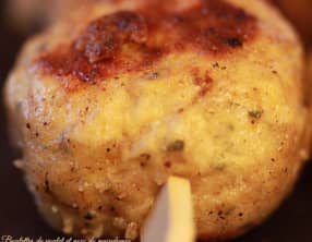 Boulettes de poulet aux épices et noix de macadamia