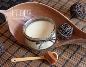 Flan à la confiture de lait