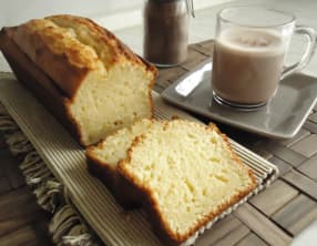Cake aux yaourts et chocolat chaud maison