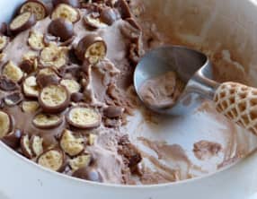 Glace maltée et Maltesers