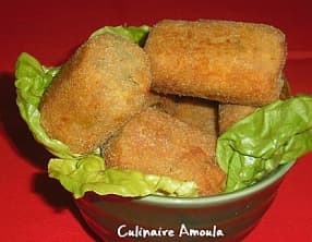 Croquettes d'aubergines