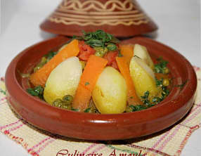 Tajine marocain aux légumes