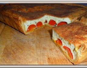 Tarte à la ricotta et aux tomates cerises