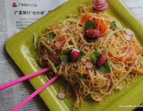 Salade de Crevettes Thaï, sans Crevettes