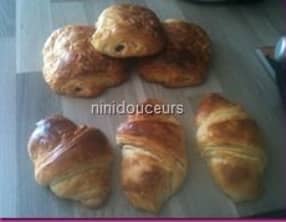 Croissants et pains au chocolat