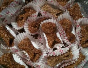 Babouches au sésame