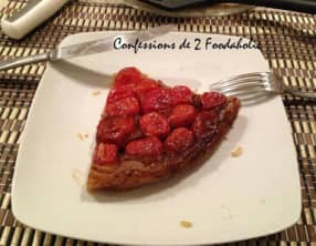 Tarte tatin de tomates cerises