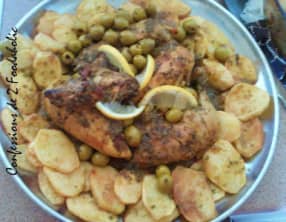 Poulet aux olives