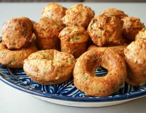 Muffins au bacon et au fromage