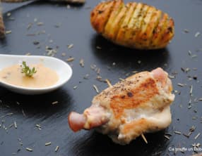 Roulé de dinde et pomme de terre suédoise