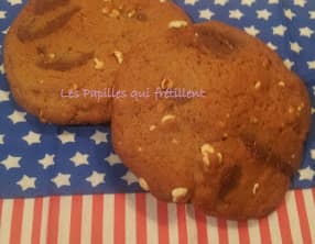 Cookies popcorn - chocolat au lait