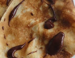 Crêpes au chocolat